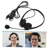 IWOWHERO Office Noise Cancelling USB Headphones with Microphone for Online