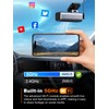 galphi 4K Dash Cam Front, Built-in 5G WiFi, 64GB Card
