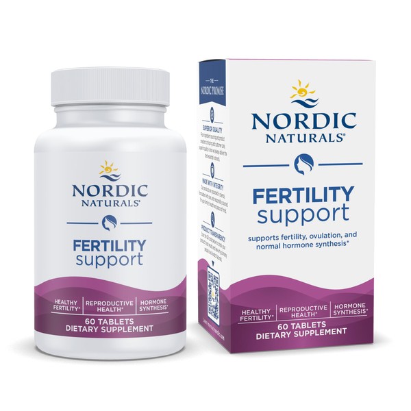 Nordic Naturals Fertility Support - Unflavored - 60 Capsules -