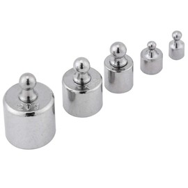 Calibration Weight, 5 Piece Gram Precision Scale Weight Test Kit for Digital Scales 1G/2G/5G/10G/20G Calibration Weights