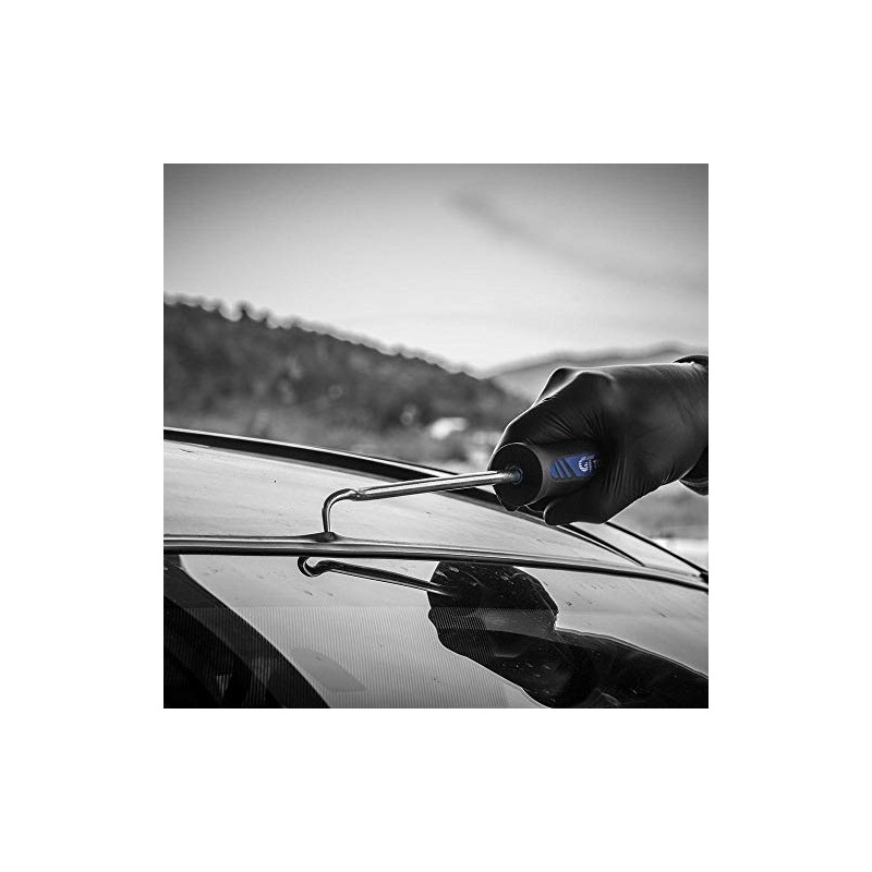 Glass Technology Double Bend Rubber Hook Tool - Long