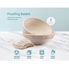 Kook Proofing Basket, Sourdough Proofing Bread Basket, Bread Banneton Proofing,