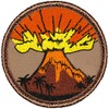 Volcano Patrol Patch - 2" Round!