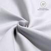 Flowen Fitted Sheet, 160 x 190 cm, Microfibre Fitted Sheet