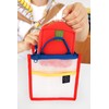 Invite.L Small Stand Up Compact Cosmetic Bag Organized Pockets Korean