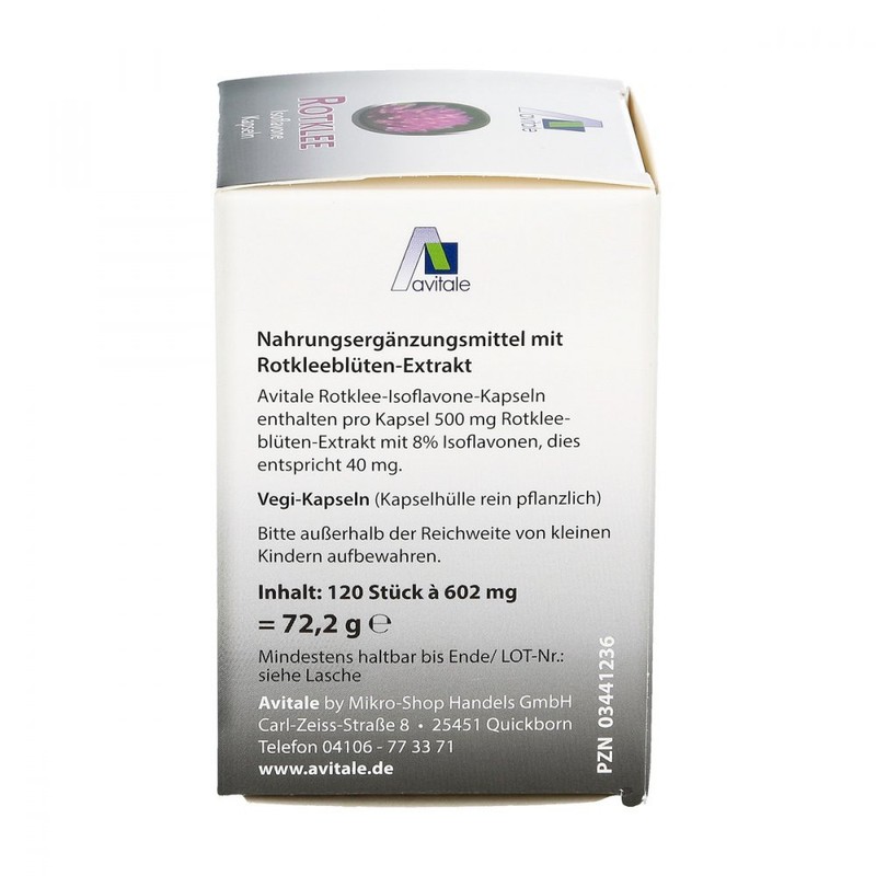 Red Clover Capsules 500 mg Pack of 120