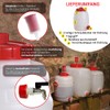 Barrel 10 L PE White 1 Carry Handle Filling Opening