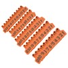 100Pcs TPU Pig Cow Ear Tag with Number 001‑100 Ear