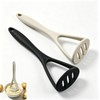 Potato Masher Silicone Set, 2PCS 10.4 Inch Non-Scratch Kitchen Tool
