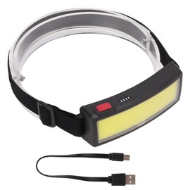 LED Headlamp USB Charging LED Floodlight Ultra Light COB Headlight Outdoor Camping Head Mounted Headlight