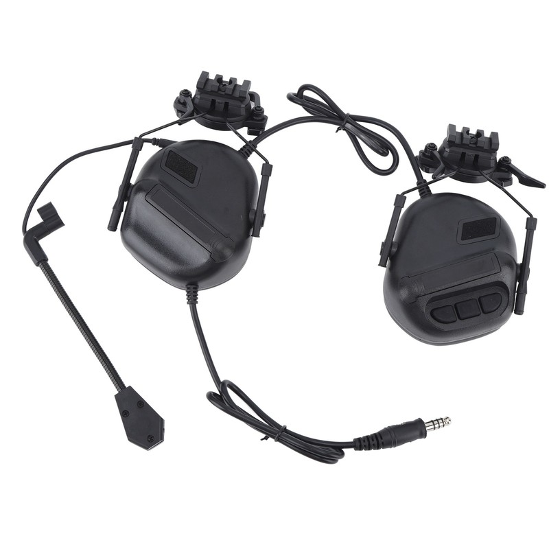 Shooting Headset Shooting Earmuffs Ear Hearing Protection Headphones Sound Amplification