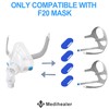 2 Packs F20 Replacement Headgear Compatible with Airfit &Airtouch F20,
