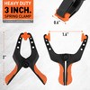 HORUSDY 16-Pack Spring Clamps Heavy Duty, 3-inch Mini Clamps for