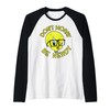Looney Tunes Tweety Bird Don't Worry Be Nerdy Raglan Baseball