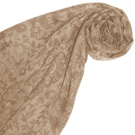 Lorenzo Cana 78369777 Women's Pashmina Scarf 100% Cashmere Scarf Cashmere Scarf Cashmere Scarf, Camel Cream