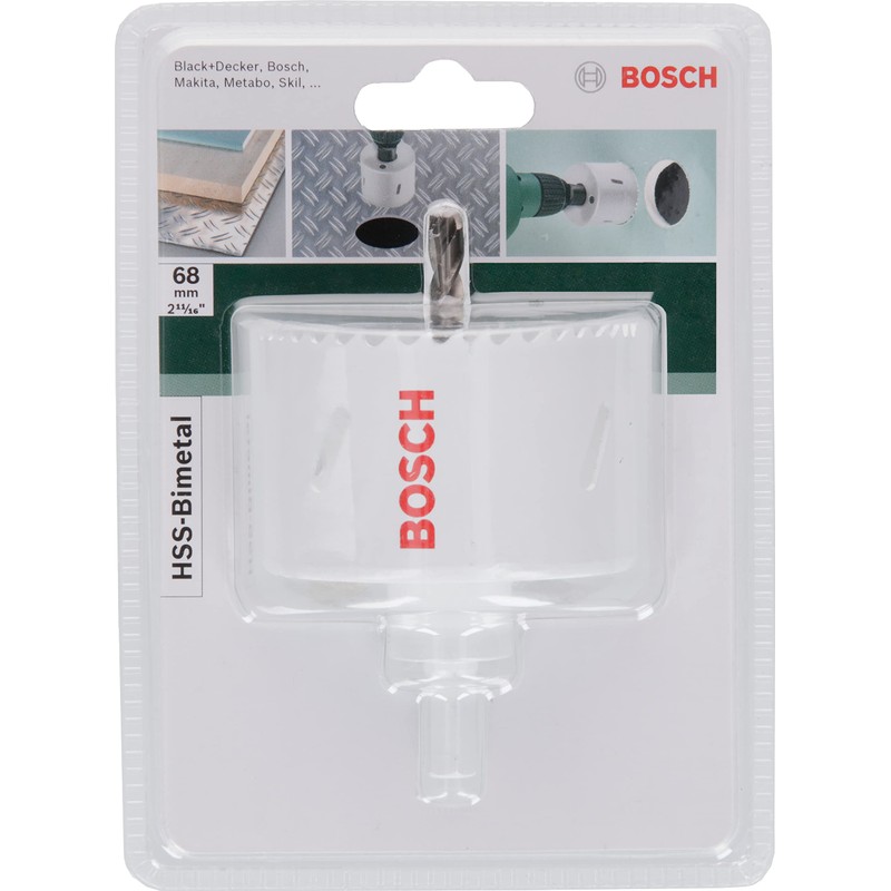 Bosch 2609255615 HSS Bi-Metal Holesaw with Diameter 68mm