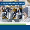 Emergency Disposable Rain Ponchos 5, 10, or 200 Pack (Pink,