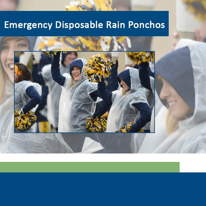 Emergency Disposable Rain Ponchos 5, 10, or 200 Pack (Pink,