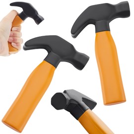 Zhanmai 2 Pcs Hammer Stress Reliever, Simulation Hammers Toys, Foam Hammer Stress Toy to Release Stress Anxiety, Hammer Toy for Teens and Adults