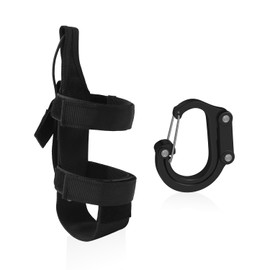 1 Carabiner And 1 Cup Cover, Adjustable Water Bottle Cover, Portable Water Cup Cover, Suitable For Mountaineering, Camping And Hiking