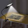5D Diamond Painting Tools, LED Light with Magnifiers for Diamond