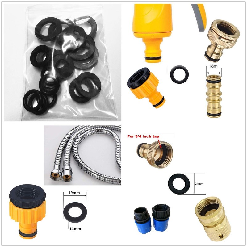 TOPWAYS 6 pack Hose Repair Connector, Quick Fix Extend Connector