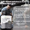 Maca Negra Peruana Orgánica 2000 Mg - Capsulas - Vegano
