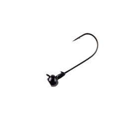 WAR EAGLE CUSTOM LURES War Eagle Shakey Head Jig Head Fishing Lure, Black, 3/16 oz