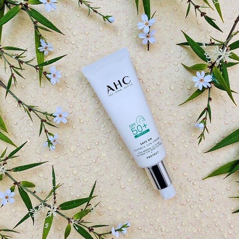AHC Safe On Essence Sun Cream SPF50+ PA++++ 50ml /