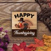Thanksgiving Decor Happy Thanksgiving Wooden Sign Farmhouse Turkey Decorations for