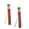 Iran Iranians Flag WindSock 2 Pack Stripes Wind Socks for