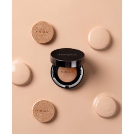 Shegaia/ Watery Glow Cover Pact Foundation Esthetic Cushion / 쉬가이아/ 물광 광채 커버 팩트 파운데이션 에스테틱 쿠션
