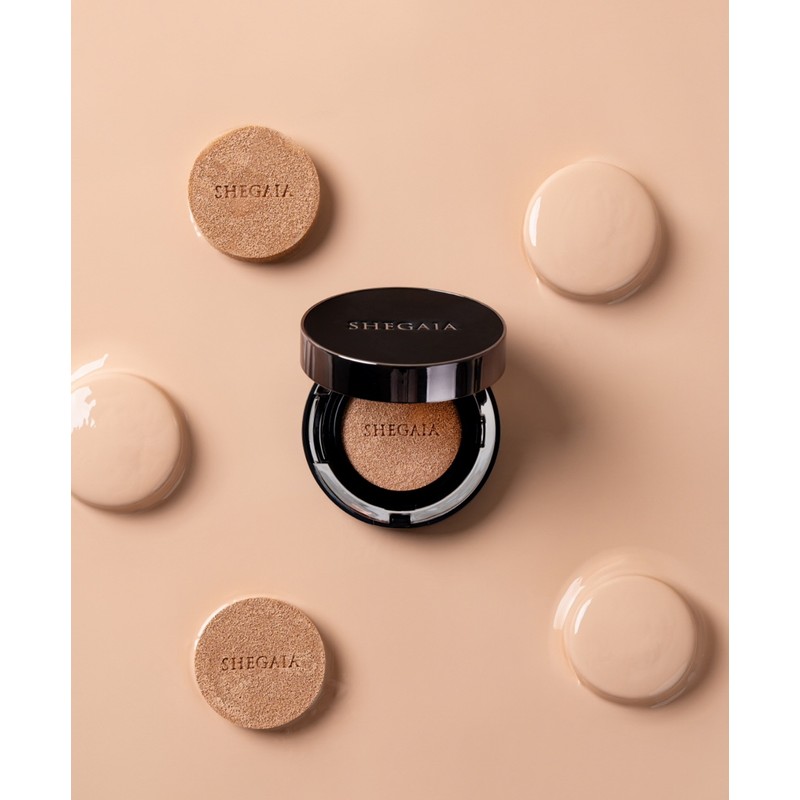 Shegaia/ Watery Glow Cover Pact Foundation Esthetic Cushion / 쉬가이아/