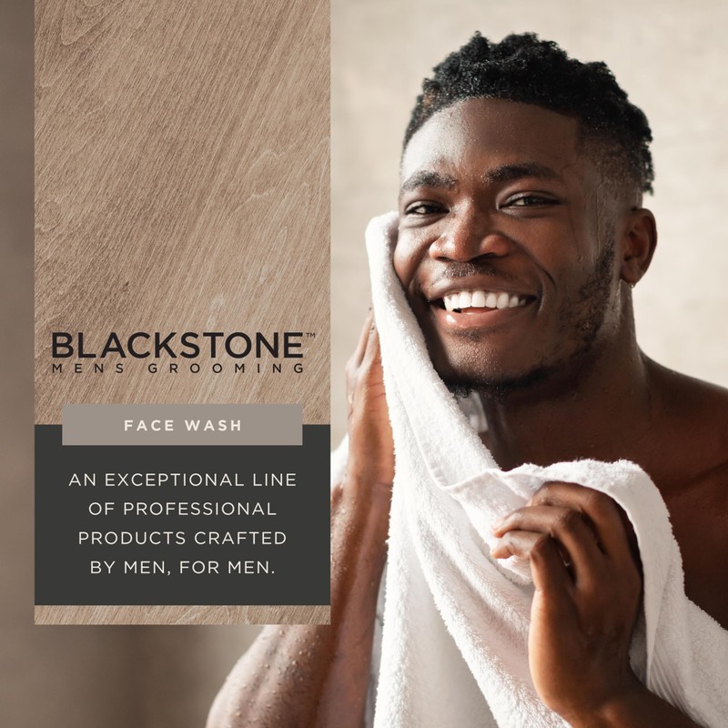 Blackstone Men's Grooming Detoxifying Face Wash with Vitamin E and
