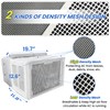 TAKTOPEAK U-shaped Window AC Cover: PVC Mesh for U Shape