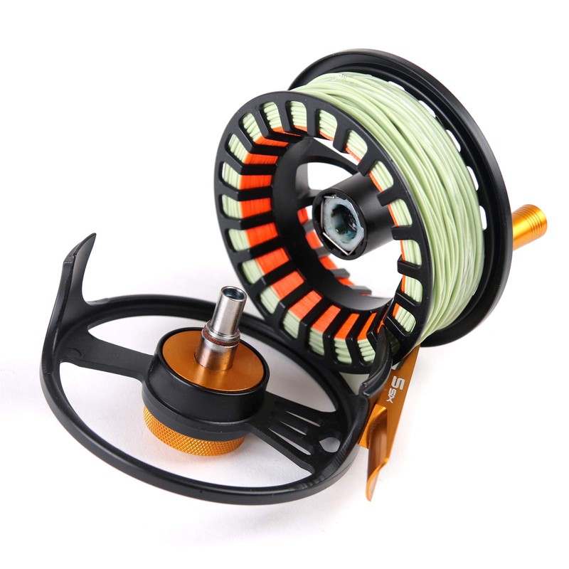 Maximumcatch Tail Fly Reel, Large Arbor CNC Machined Aluminium Teflon