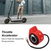 Throttle Accelerator Electric Scooter Finger Throttle Accessories Replacement Part Red