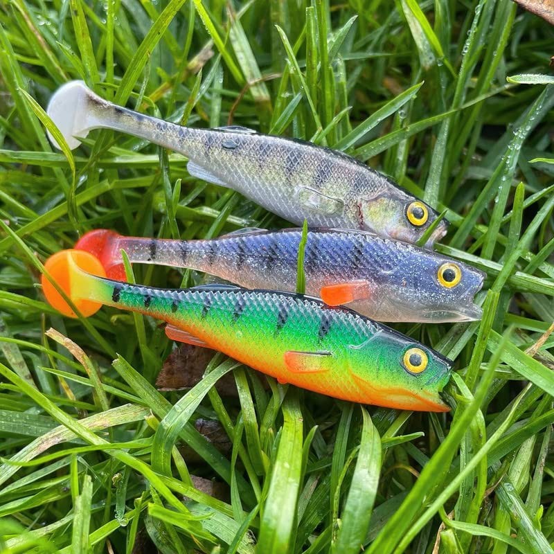 LMAB KØFI Perch Shad 14 cm – Zander Bait /