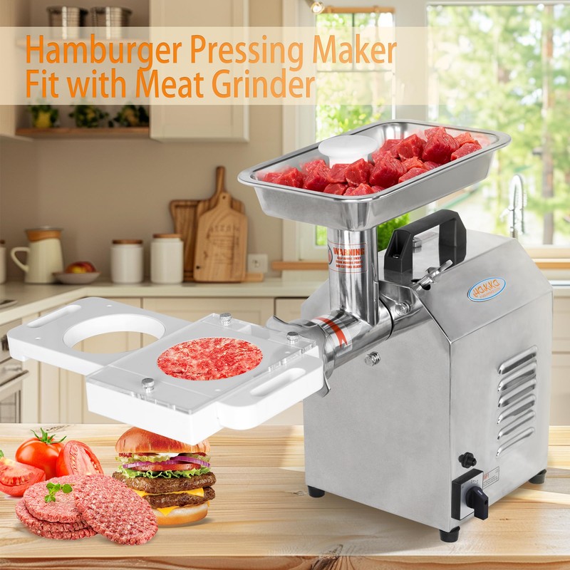 Hakka Hamburger Patty Maker Auto Universal Attachment Fit with Meat