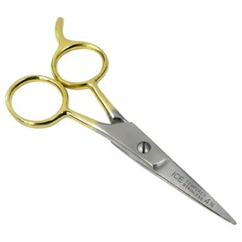 HTS 185G4 4.5" Ice-Tempered Gold Plated Stainless Steel Barber Shears