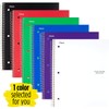 Five Star Spiral Notebooks, 1 Subject, College Ruled Paper, 100