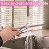 12pcs Mini Sewing Machine Cleaning Brushes, 3 Styles Silicone Bristle