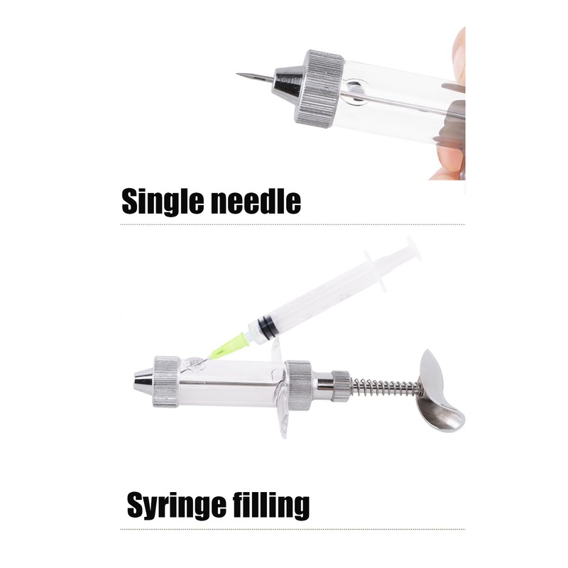 5ML Chicken Pox Vaccine Immunization Syringe Inoculator Vaccination Continuous Injector