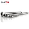 Faston Chipboard Screws with Round Head, Reinforced Head, Torx, Made