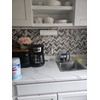 STICKGOO Herringbone Peel and Stick Backsplash, 10 Sheets PVC Kitchen