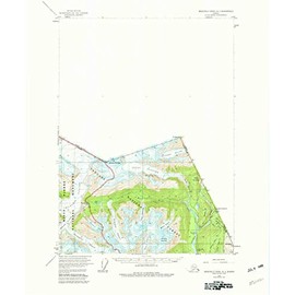 YellowMaps Bradfield Canal A 1 AK topo map, 1:63360 Scale, 15 X 15 Minute, Historical, 1955, Updated 1982, 21.72 x 17.99 in - Paper