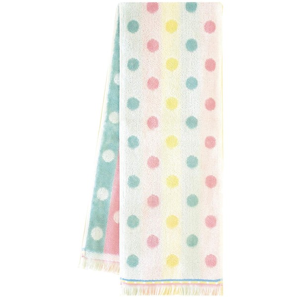 Seikan Cool Towel Cooling Pile Scarf, Pink, Approx. 6.3 x 35.4 inches (16 x 90 cm), ECO de Cool Pop, CLPP-100 PI