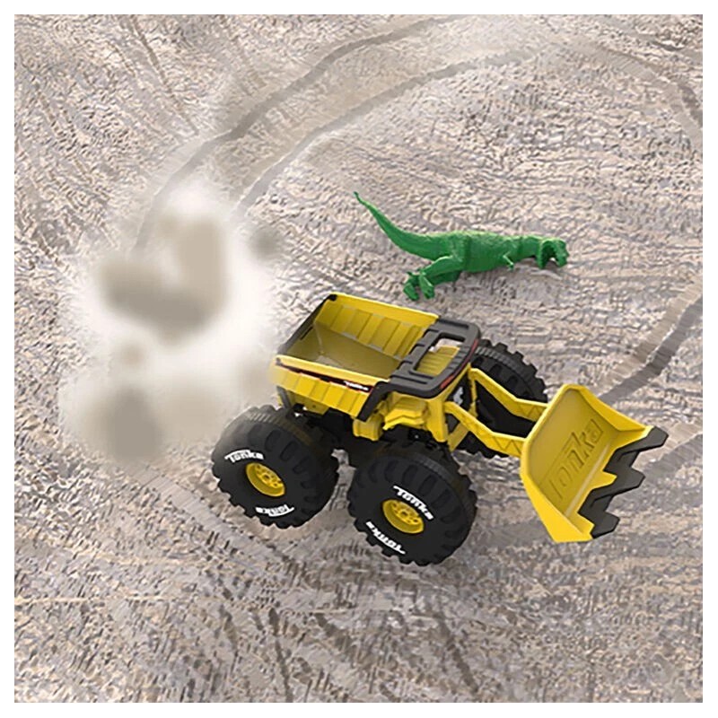 Tonka RC Mighty Monster Steel Dump & Plow Truck