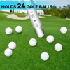 BQKOZFIN Golf Ball Retriever,Aluminium Golf Ball Picker Tube Detachable Shagger