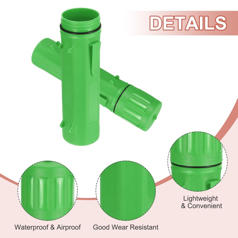 sourcing map 2pcs Welding Rod Storage Tube, 14 Inch Tungsten